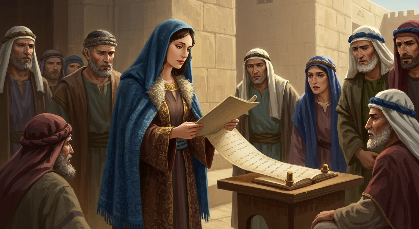 Huldah (Keeper of the Wardrobe and Prophetess)
